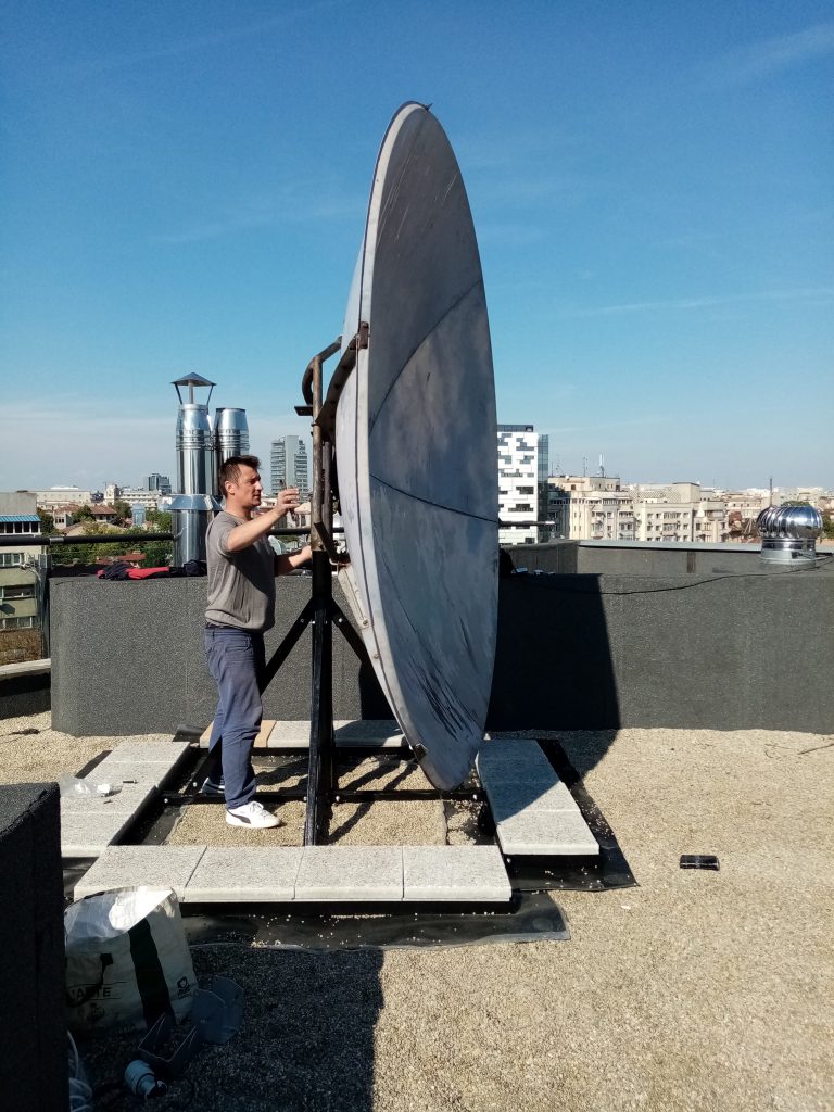 Antena profesioanala pentru feed-uri